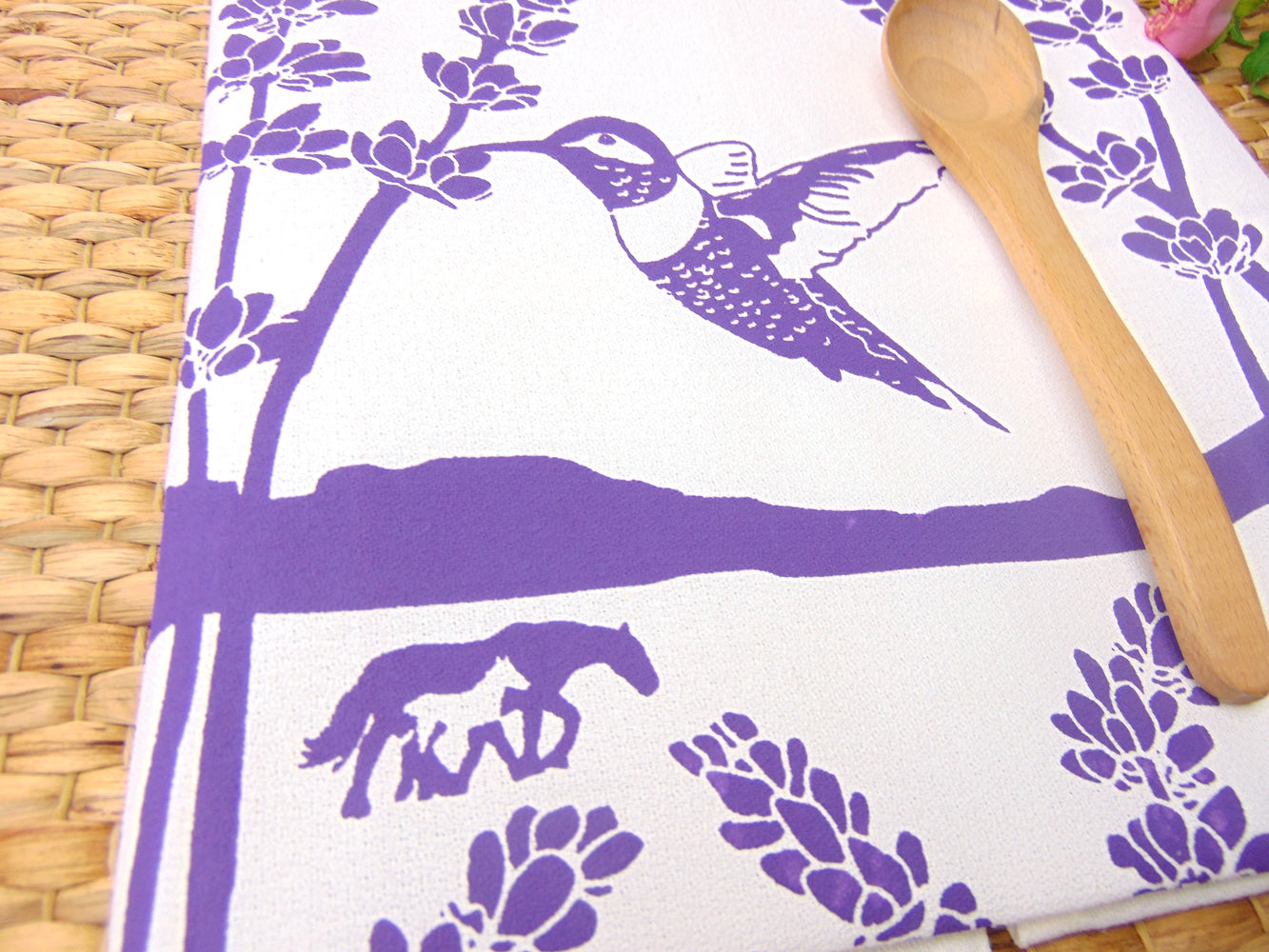 Art Mina flowers gift napkins