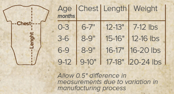 Ojai California Themed Onesie Size