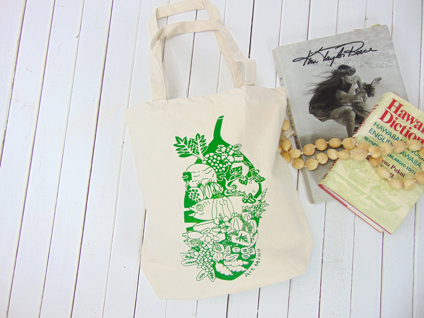Luau Hawaiian Party Canvas Tote Bag