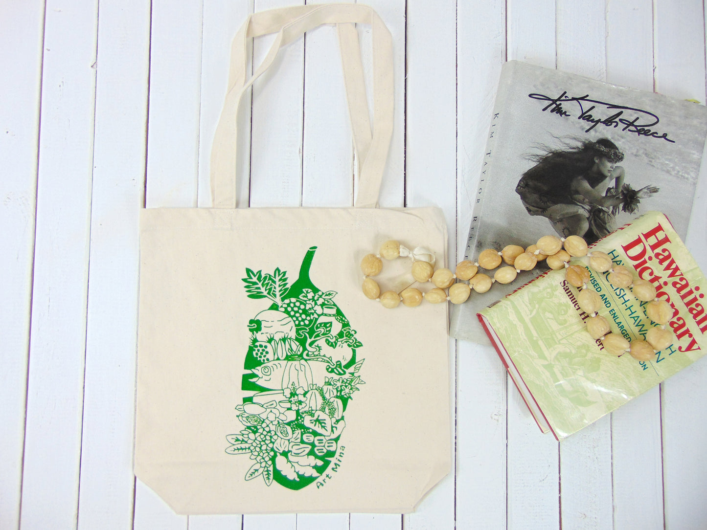 Luau Hawaiian Party Canvas Tote Bag
