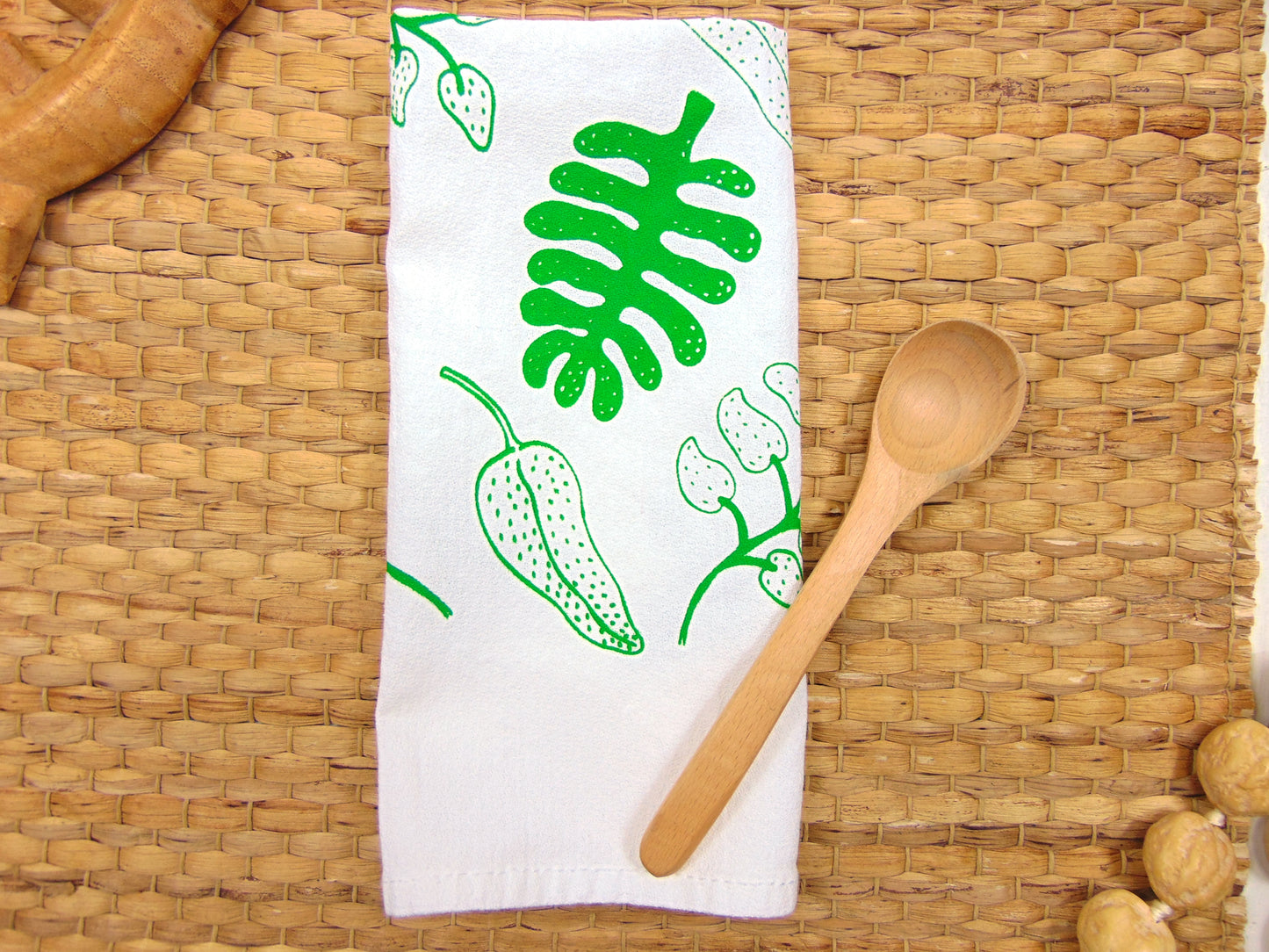 Hawaiian Leaves Pattern Table Napkin