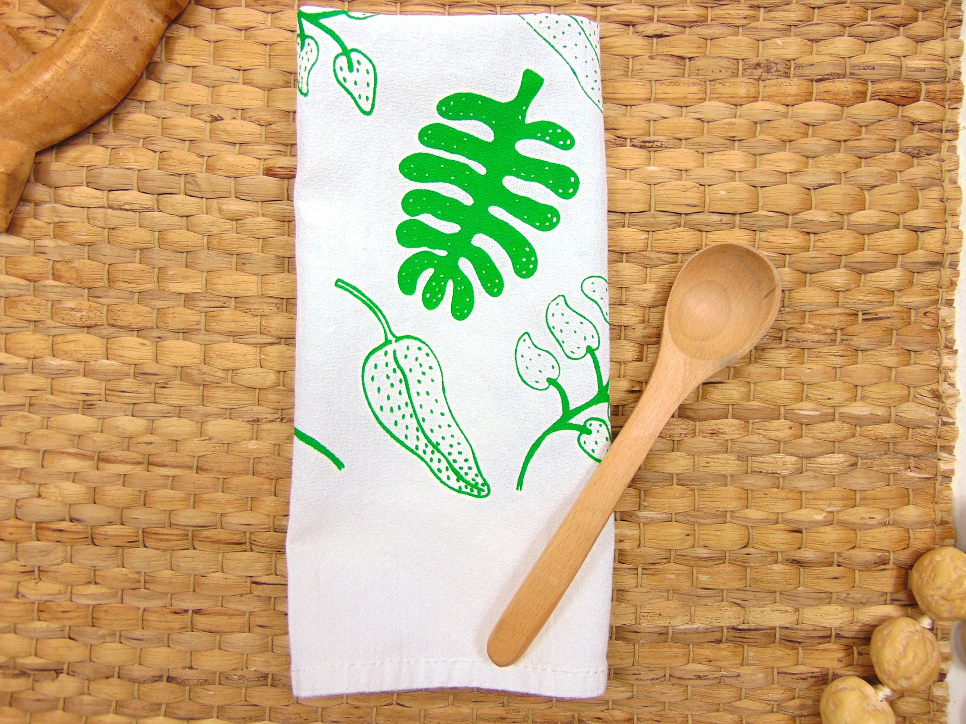 Hawaiian Leaves Pattern Table Napkin