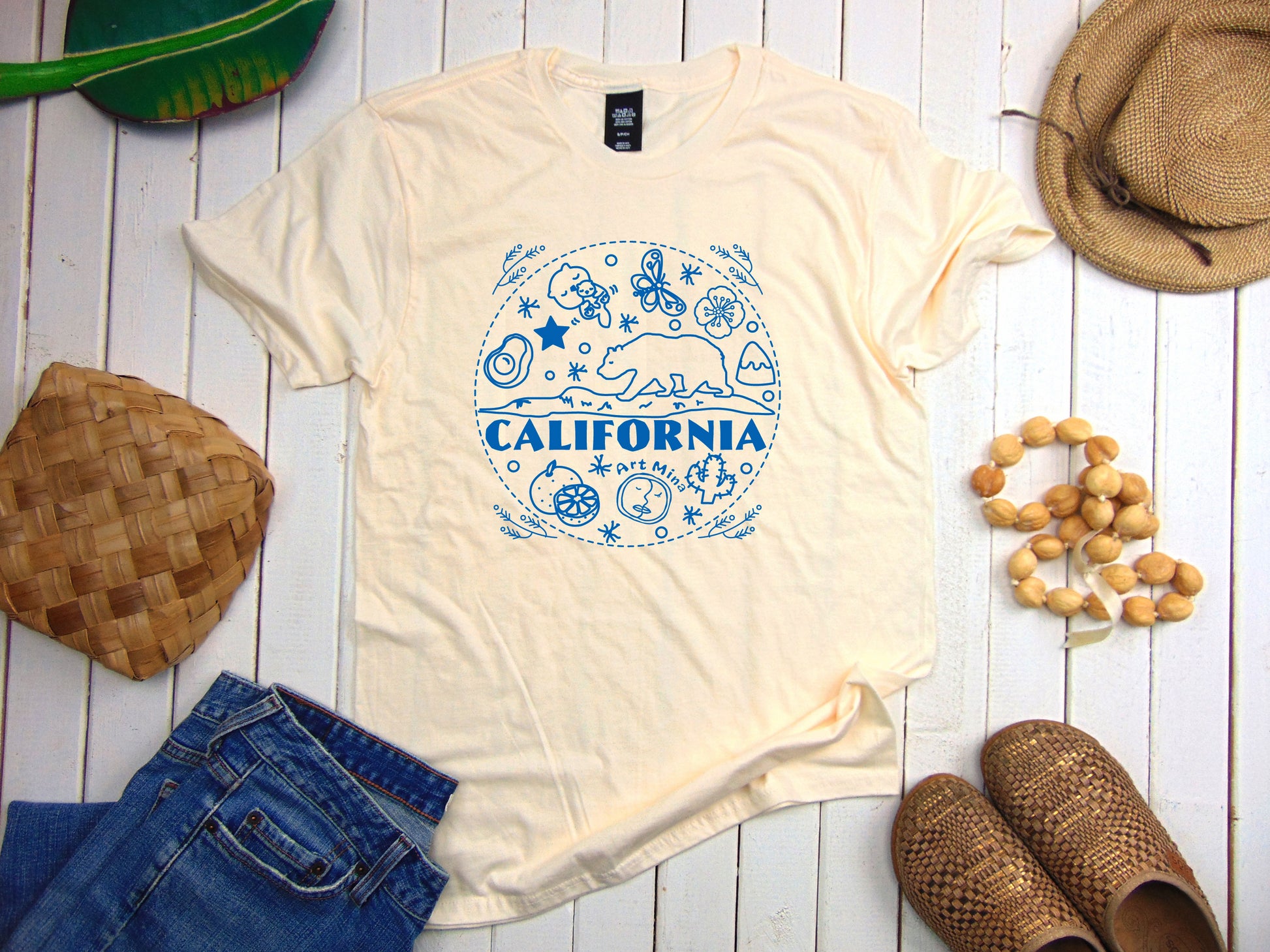 Soft Unisex California Tee