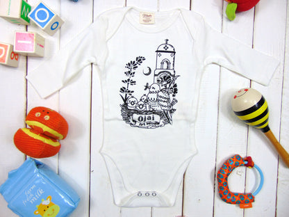 Organic Baby Onesie Ojai California "Me! Me!"「Short / Long Sleeve」Final stock