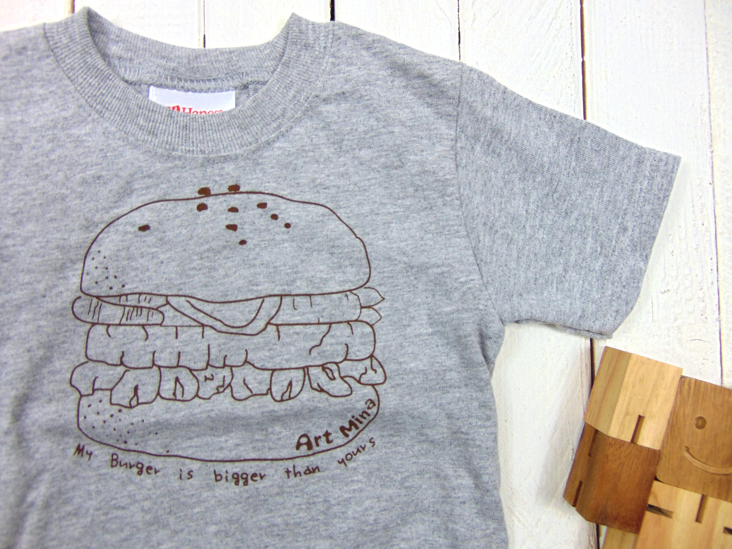 Art Mina Kids Burger Tee