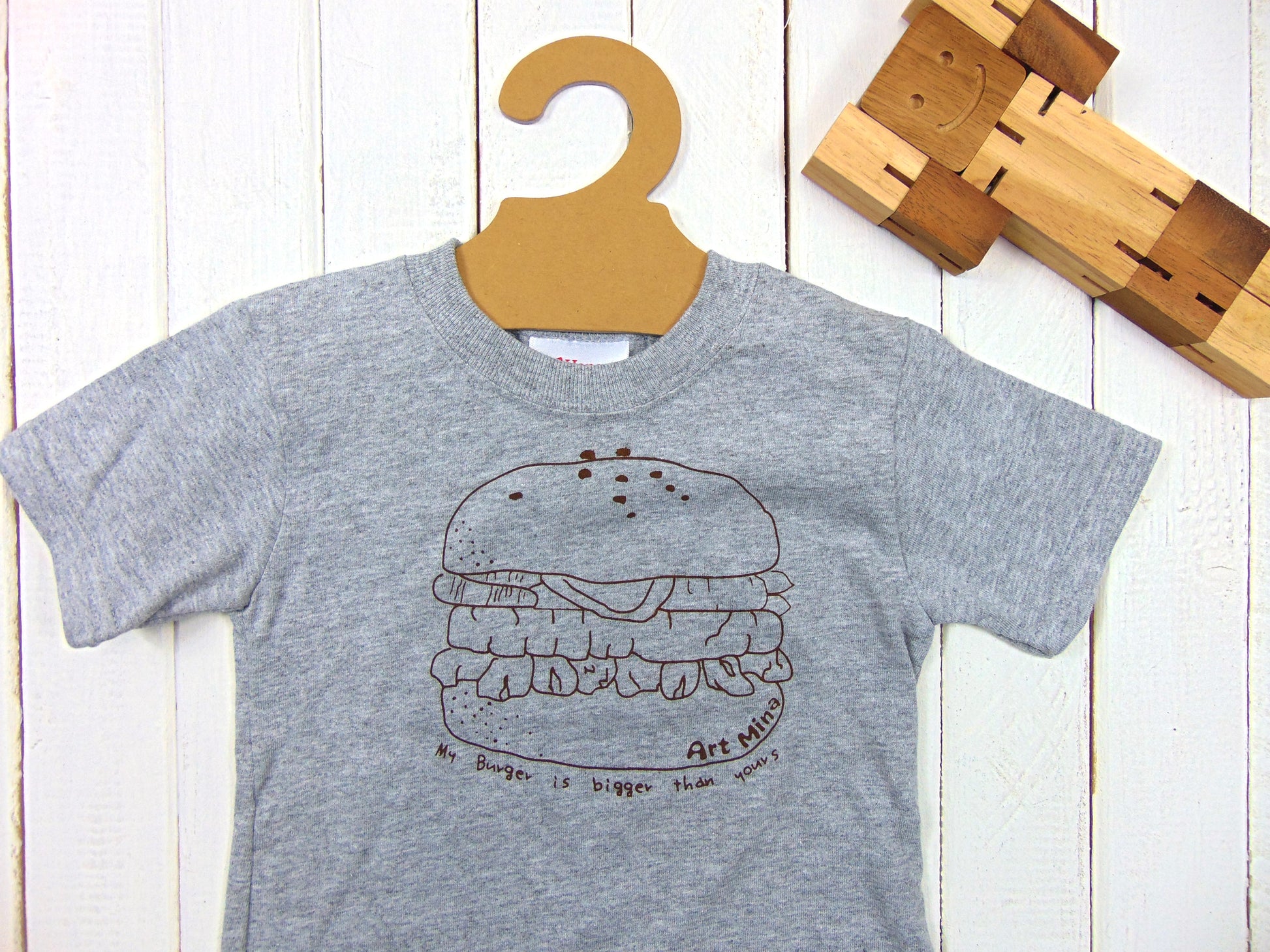 Art Mina Kids Burger Tee