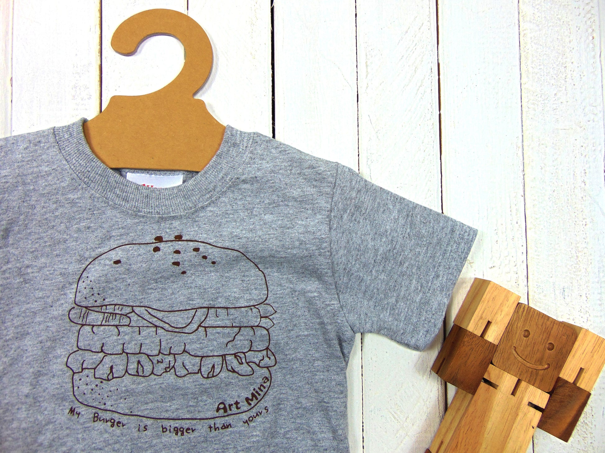Art Mina Kids Burger Tee