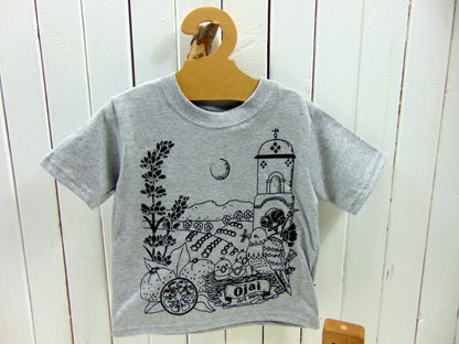 Art Mina Kawaii ! "California Map" Toddler Funny Tee