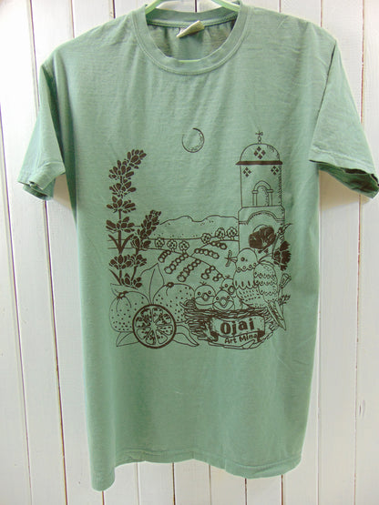 U.S. Grown Cotton Unisex Tee, Ojai California